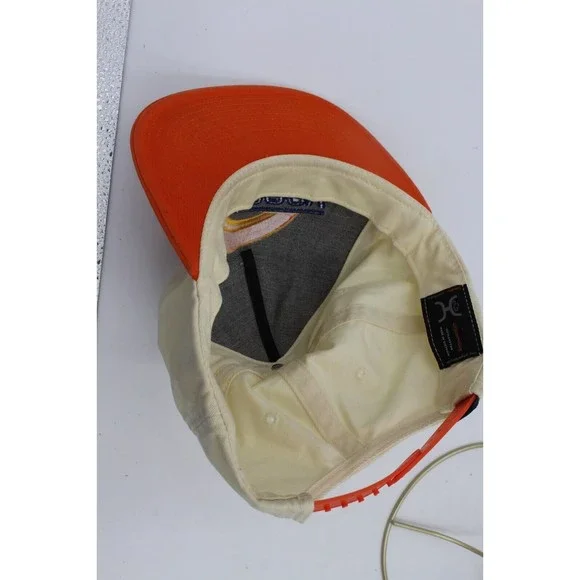 Hooey Men's Retro  5-panel Suds Cream Orange Cap - Picture 5 of 6